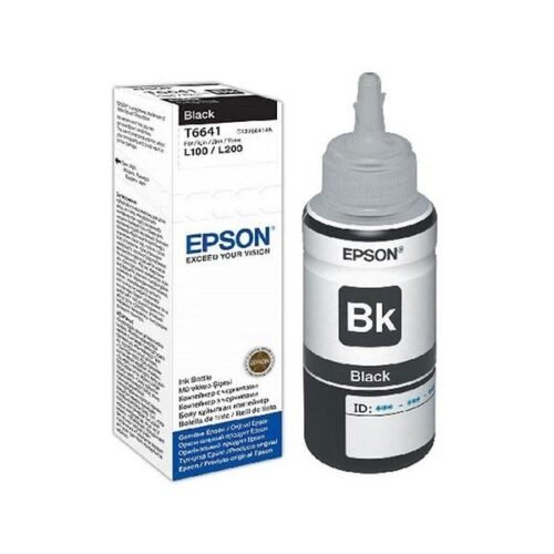 70ml Epson T6641 Ink Cart - Black