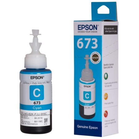 70ml Epson T6732 Ink Cart - Cyan