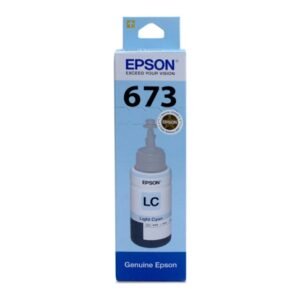 Epson 673 Light Cyan Ink Bottle 70ml