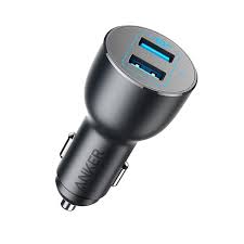 Anker PowerDrive III Car Charger A2729H11 Black