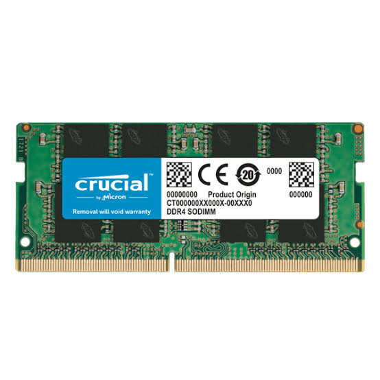 Crucial 8GB DDR4 3200MHz CL22 Laptop Memory RAM Module (CT8G4SFRA32A)