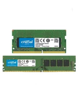 Crucial Memoria RAM DDR4 8GB - CB8GU2666, Black