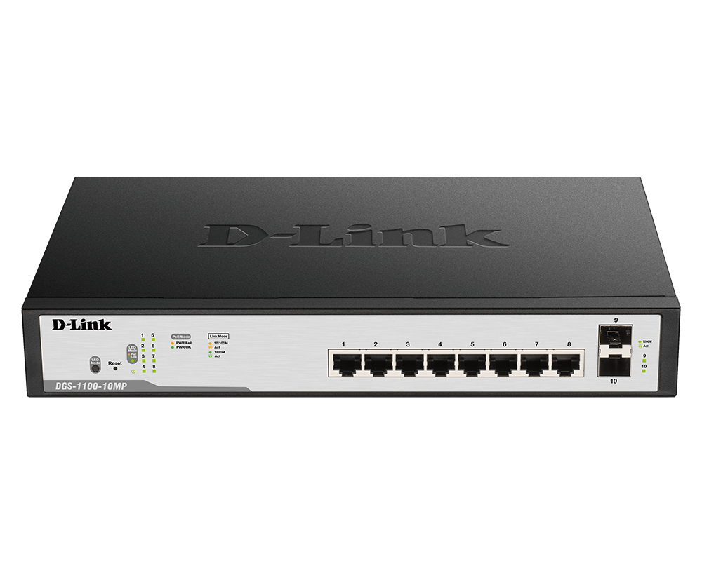 D-Link DGS-F1210-26PS-E 24-Port Managed Gigabit PoE Switch