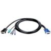 D-Link KVM-401 Combo KVM Cable 1.8 Meters