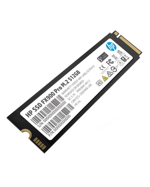 HP EX900 Plus 512GB NVMe PCIe M.2 Interface SSD, GEN 3 x 4, 8 Gb-s, 2280 Internal SSD Up to 3200 MB-s - 35M33AA#ABA