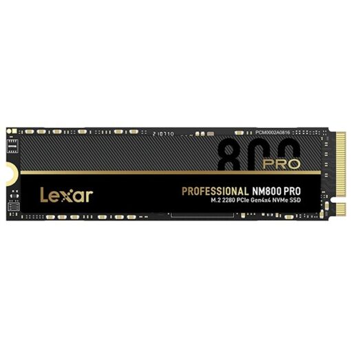 LEXAR LNM800 PRO internal SSD M.2 PCIe Gen 4*4 NVMe 2280 – 512GB – LNM800P512G-RNNNG