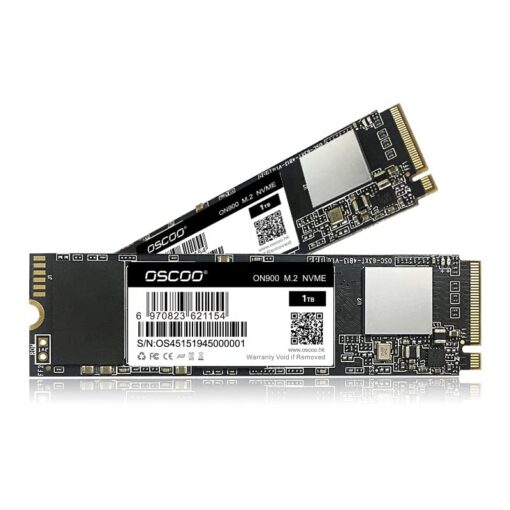 OSCOO Solid State SSD NVMe 2280 M.2 PCIe 512GB Internal Hard Drive Disk