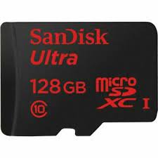 SanDisk 128GB Ultra UHS-I SDXC Memory Card (Class 10)-SDSDUNC-128G-GN6IN