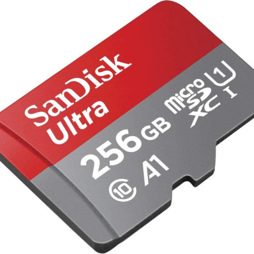 SanDisk 256GB Ultra microSDXC UHS-I Memory Card Class 10 (SDSQUA4-256G-GN6MN)