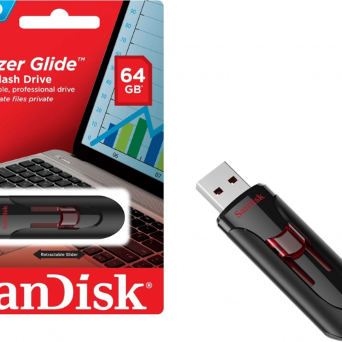 SanDisk Cruzer Glide 3.0 USB Flash Drive 64GB (SDCZ600-064G-G35)