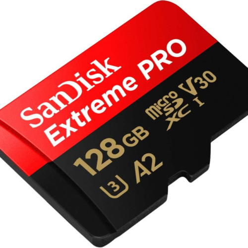 SanDisk Extreme PRO 128GB microSDXC UHS-I Memory Card (SDSQXCY-128G-GN6MA)