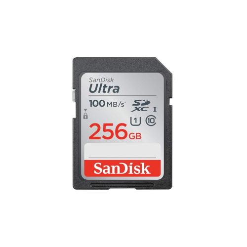 SanDisk Ultra 256GB SDXC UHS-I Memory Card 150MB-s Class 10 (SDSDUNC-256G-GN6IN)