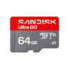 SanDisk Ultra 64GB microSDXC UHS-I Memory Card Class 10 120MB-s (SDSQUA4-064G-GN6MN)