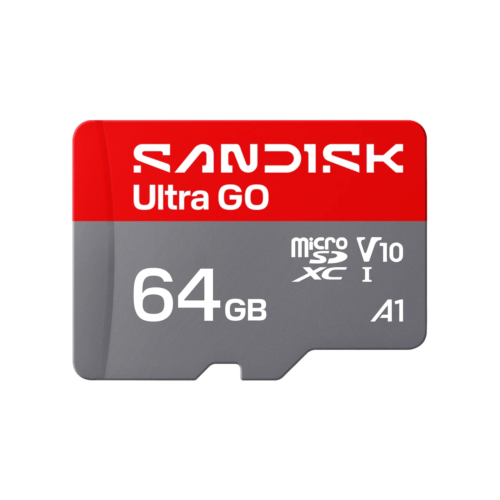 SanDisk Ultra 64GB microSDXC UHS-I Memory Card Class 10 120MB-s (SDSQUA4-064G-GN6MN)