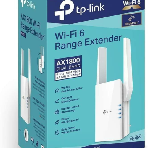TP-Link AX1500 Wi-Fi Range Extender TL-RE505X