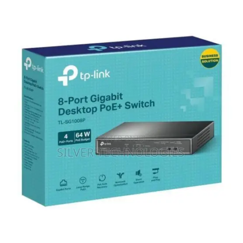 TP-Link TL-SG1008P 8-Port Gigabit Desktop Switch