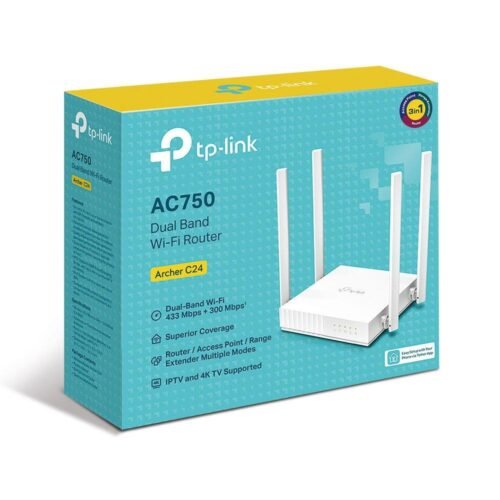 Tp-link Archer C24 AC750 Dual-Band Wi-Fi Router