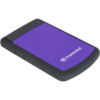 Transcend StoreJet 25H3 2TB USB 3.1 Gen 1 Rugged External Hard Drive Purple - TS2TSJ25H3P