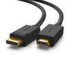 UGREEN 10202 DP Male to HDMI Male Cable 2m (Black)