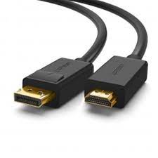 UGREEN 10202 DP Male to HDMI Male Cable 2m (Black)