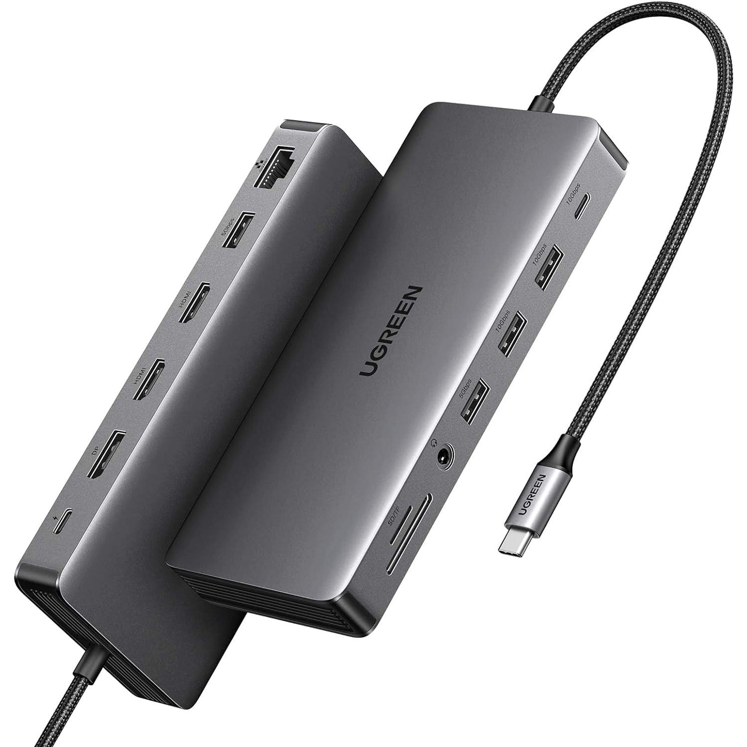 UGREEN CM121 UG-50538 USB-C Multifunction Adapter 8-in-1 Hub