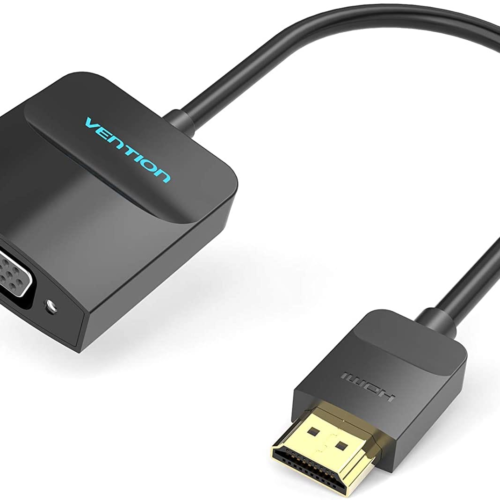 Vention HDMI to VGA Converter 0.15 Meter Black – VEN-42154
