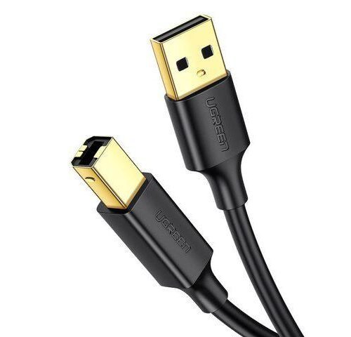 UGREEN USB 2.0 AM to BM Print Cable 1.5m (Black)