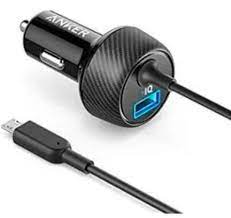 Anker PowerDrive 2 Elite with Lightning Connector Black