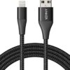 Anker Powerline+ II with lightning connector 3ft Black – A8452H11