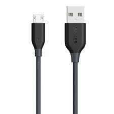 Anker Powerline Micro USB (6ft) Black – A8133H12