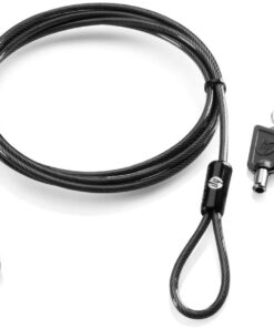 HP Keyed Cable Lock 10mm Black – T1A62AA