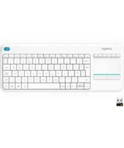 Logitech Wireless Keyboard with touchPad K400 Plus – White – 920-007146