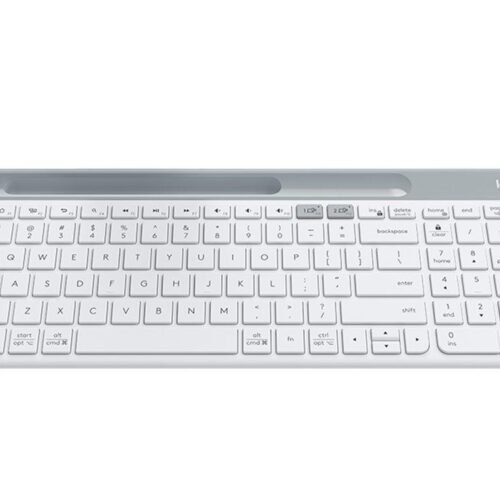 Logitech K580 Slim Multi-Device Wireless Keyboard Off-white - 920-010623
