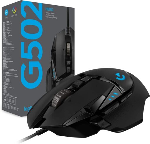 Logitech G502 Hero High Performance Gaming Mouse - 910-005471