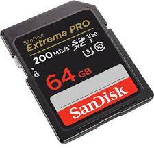 SanDisk Extreme PRO 64GB SDXC UHS-I Card 200 MBPs – SDSDXXU-064G-GN4IN