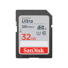 SanDisk Ultra SDXC 32GB 100MB/s Class 10 UHS-I – SDSDUNR-032G-GN3IN