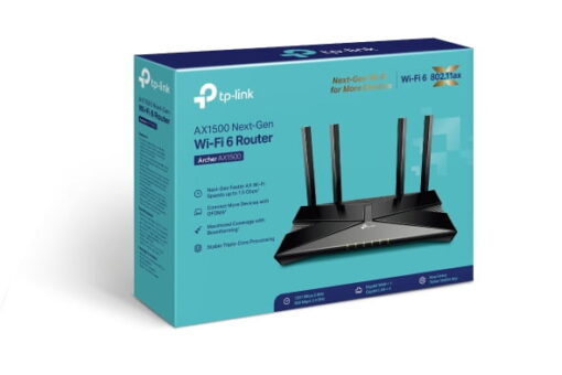 TP-LINK Archer AX10 – AX1500 Wireless Dual-Band Gigabit Wi-Fi 6 Router