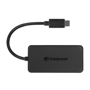 Transcend 4-Port HUB USB 3.1 Gen 1 Type C, Black – TS-HUB2C