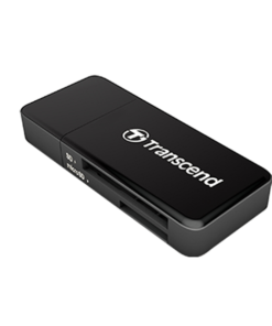 Transcend SD and microSD Card Reader USB 3.1 Gen 1, Black – TS-RDF5K