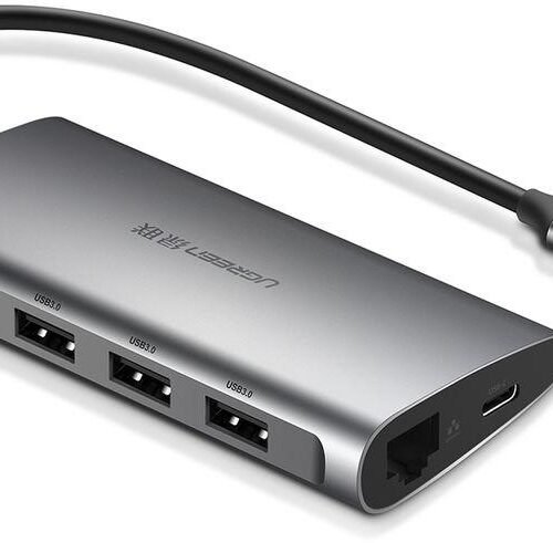 UGREEN USB-C MULTIFUNCTION ADAPTER 8 IN 1 – CM121
