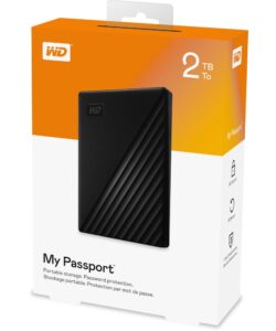 WD My Passport 2TB – Black – WDBYVG0020BBK-WESN