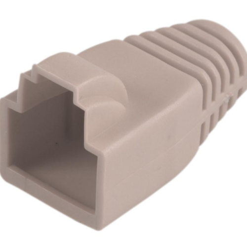 RJ45 Cat6A Boot Grey 6.5mm