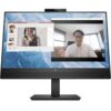 HP M24m 23.8 inch Conferencing Monitor, Webcam, Speakers, Black - 678U5AA