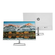 HP M27fw 27-inch Ultra-Slim LED Monitor, White, VGA, HDMI - 2H1A4AA