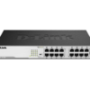 D-Link DGS-1016D-B 16-Port 10-100-1000Base-T Unmanaged Switch