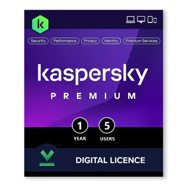 Kaspersky Premium 5 Devices – 1 Year