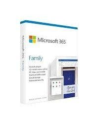 Microsoft Office 365 Family 1 Year Media less 5 Users - 6GQ-00087