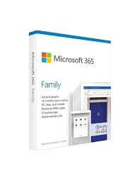 Microsoft Office 365 Family 1 Year Media less 5 Users - 6GQ-00087