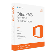 Microsoft Office 365 Personal 1 Year Media less 1 User - QQ2-01403