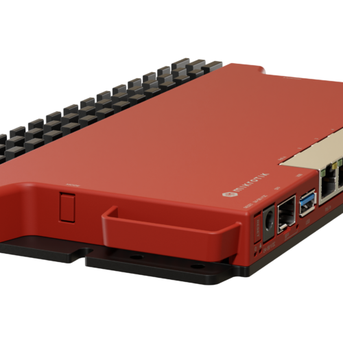 MikroTik L009UiGS-2HaxD-IN Wireless Router Gigabit Ethernet WiFi 6 – Red